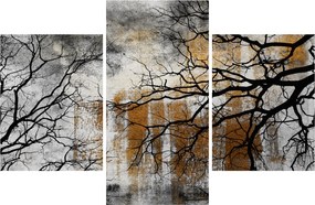 Obraz - Siluety stromov (90x60 cm)