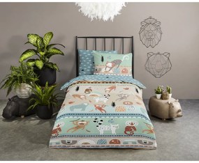 Bavlnené detské obliečky na jednolôžko/predĺžené 140x220 cm Play – Good Morning