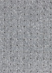 Koberce Breno Metrážny koberec NOVA 73, šíře role 400 cm, sivá