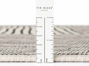 Ted Baker, Kusový koberec Ted Baker Haringey 106372 Black White, 200x300, čiernobiela, chodba / predsieň