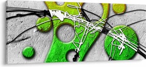 Abstraktný obraz (120x50 cm)
