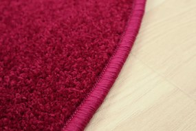 Vopi Nášľapy na schody Eton vínovo červený polkruh, samolepiaci - 24x65 polkruh (rozmer vrátane ohybu)