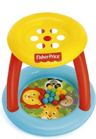 LEAN Detský nafukovací bazénik so strieškou Fisher-Price Bestway 93541