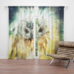 Sablio Záves Sova: 2 ks 140x250 cm