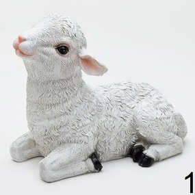 OVEČKA LEŽIACA 17,5X11,5X14,5CM čislo: 1