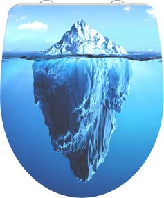 Eisl Sanitär WC sedadlo Duroplast Soft Close Iceberg High Gloss 82579