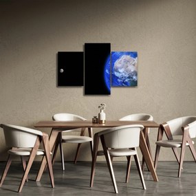 Obraz Mesiaca a Zeme (90x60 cm)