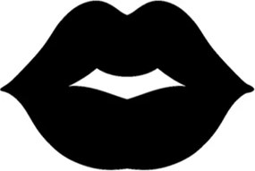 Označto Štítok/nálepka do kúpeľne - Pusa Farba písma: Čierna