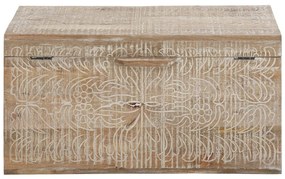 Truhlica z mangového dreva v prírodnej farbe 45x50 cm Malati – Støraa