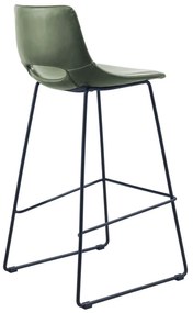 Barová stolička mira 76 cm zelená MUZZA