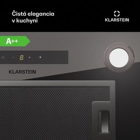 Klarstein Paolo 52 vstavaný Digestor 52 cm 439 m³/h LED Touch A++