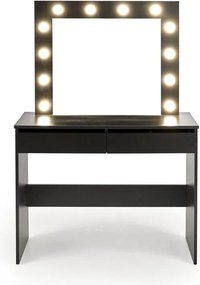 Toaletný stolík Hektor (čierna). Vlastná spoľahlivá doprava až k Vám domov. 1049314