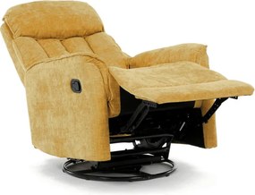 Polohovacie kreslo žlté TV-H9327 YEL2