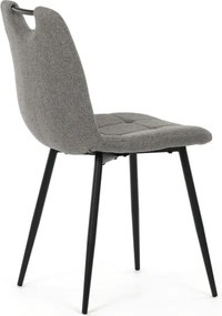 Jedálenská stolička sivá DCL-V2017 GREY2