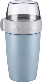 Westmark Dvojdielna dóza na desiatu, 700 ml, modrá, S