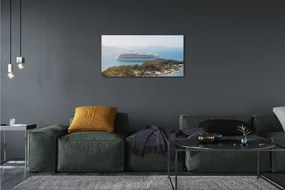 Obraz canvas Island loď salašnícky morská 125x50 cm