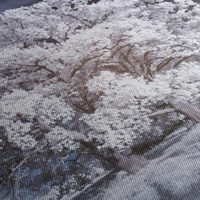 Obraz - Snehobiely strom (90x60 cm)