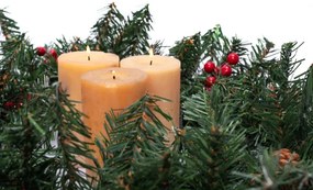 Vianočný veniec LED 311427