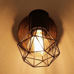 Globo 54017W-1 - Nástenné bodové svietidlo PRISKA 1xE27/60W/230V