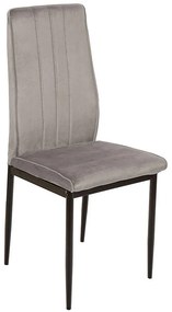 Stolička Boris šedá
