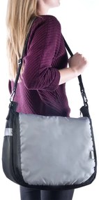 AKCESORIA CARETERO Taška na kočík CLASSIC Čierna/Farebná Farba: Ružová