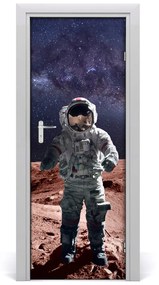 Fototapeta samolepiace na dvere astronaut 75x205 cm