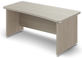 Ergonomický stôl TopOffice 180 x 94,8 cm, pravý, driftwood