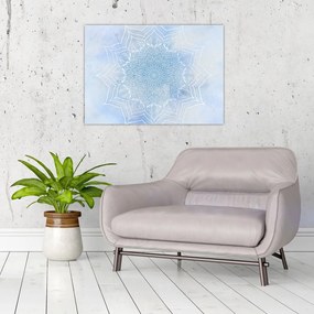 Obraz - Zimná mandala (70x50 cm)