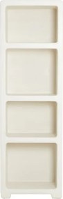 Krémová knižnica 60x190 cm Naluno – Light & Living