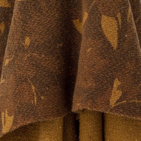 Bloomingville Prehoz z recyklovanej bavlny Ganja Brown 160 x 130 cm