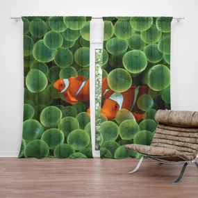 Sablio Záves Klaun očkatý: 2 ks 140x250 cm