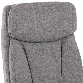 BONTEC Kancelárske kreslo, hojdací mechanizmus, šedá látka, KA-Y362 GREY Farba: Šedá