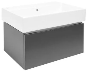 Kúpeľňová skrinka SAT Feel 60x30x46 cm mat SATFEEL60ANTU2, 1 ks