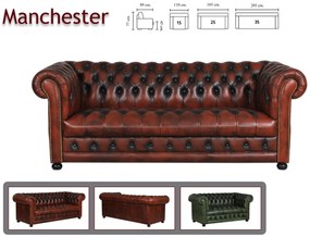 furniture-nabytek.cz - Sedačka Chesterfield dvojmiestna