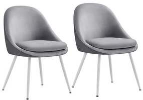 Set dvoch jedálenských stoličiek s vankúšmi KDC184G02 (2 ks)