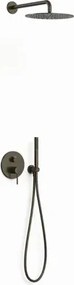 TRES Study sprchový systém bez podomietkového telesa čierny bronz 26238004KMB