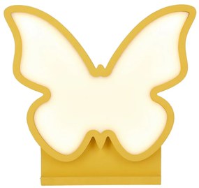 Žltá detská lampička Butterfly - Candellux Lighting
