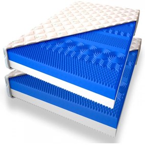 ECOMATRACE  Masáž Relax 17 cm Ortopedický sendvičový masážny matrac 1+1 Rozmery  80x200