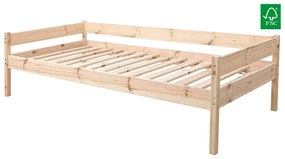 Manželská posteľ 140 cm Braceaba (smrek masív) (s roštom). Vlastná spoľahlivá doprava až k Vám domov. 1116247