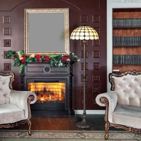 Rabalux 8078 - Tiffany vitrážová stojacia lampa MARVEL 2xE27/60W/230V