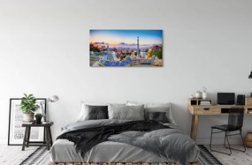 Obraz na plátne Španielsko Panoráma mesta 140x70 cm