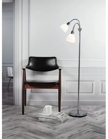 Nordlux - Stojacia lampa RAY 2xE14/25W/230V lesklý chróm