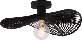 Toolight Toolight, stropné svietidlo 41cm, 1xE27, APP1832-1C, čierna, OSW-00631