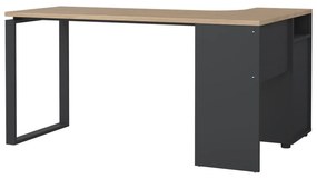 Pracovný stôl s doskou v dubovom dekore 100x150 cm Sign – Tvilum