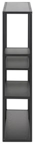 Nástenná polica SARON antracit