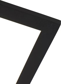 Moderné stropné svietidlo čierne vrátane LED 40 cm - Liv