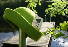 Klobúk do sauny z ovčej vlny Lahtiset, hnedý