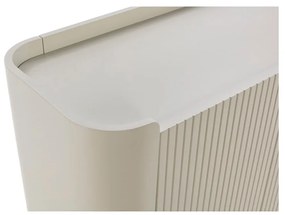 Krémovobiela komoda 200x80x40 cm Willa – MOME