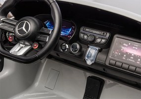 LEAN CARS Elektrické autíčko Mercedes GT63 AMG DK-GT63 24V LCD lakované svetlosivé