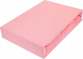 ECOMATRACE Jersey prestieradlo Exclusive detské ružová Rozmery 70x140